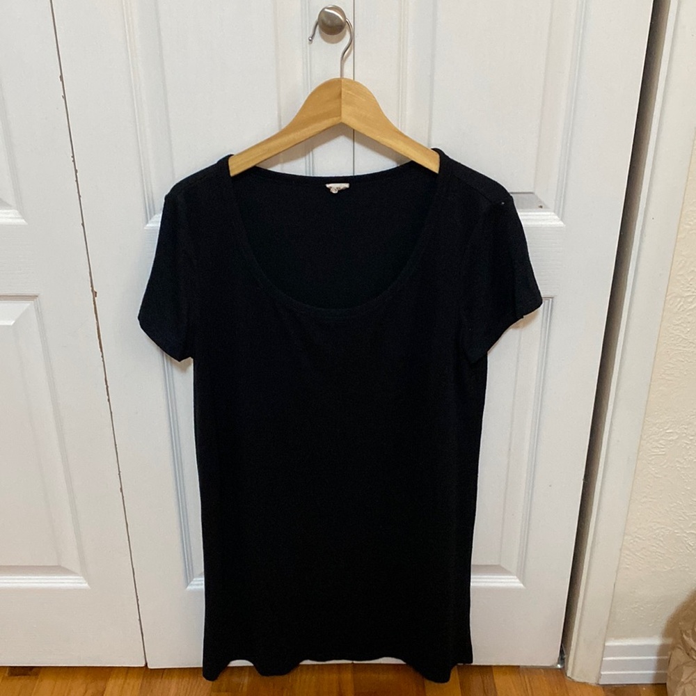 Wilfred black T-shirt dress
